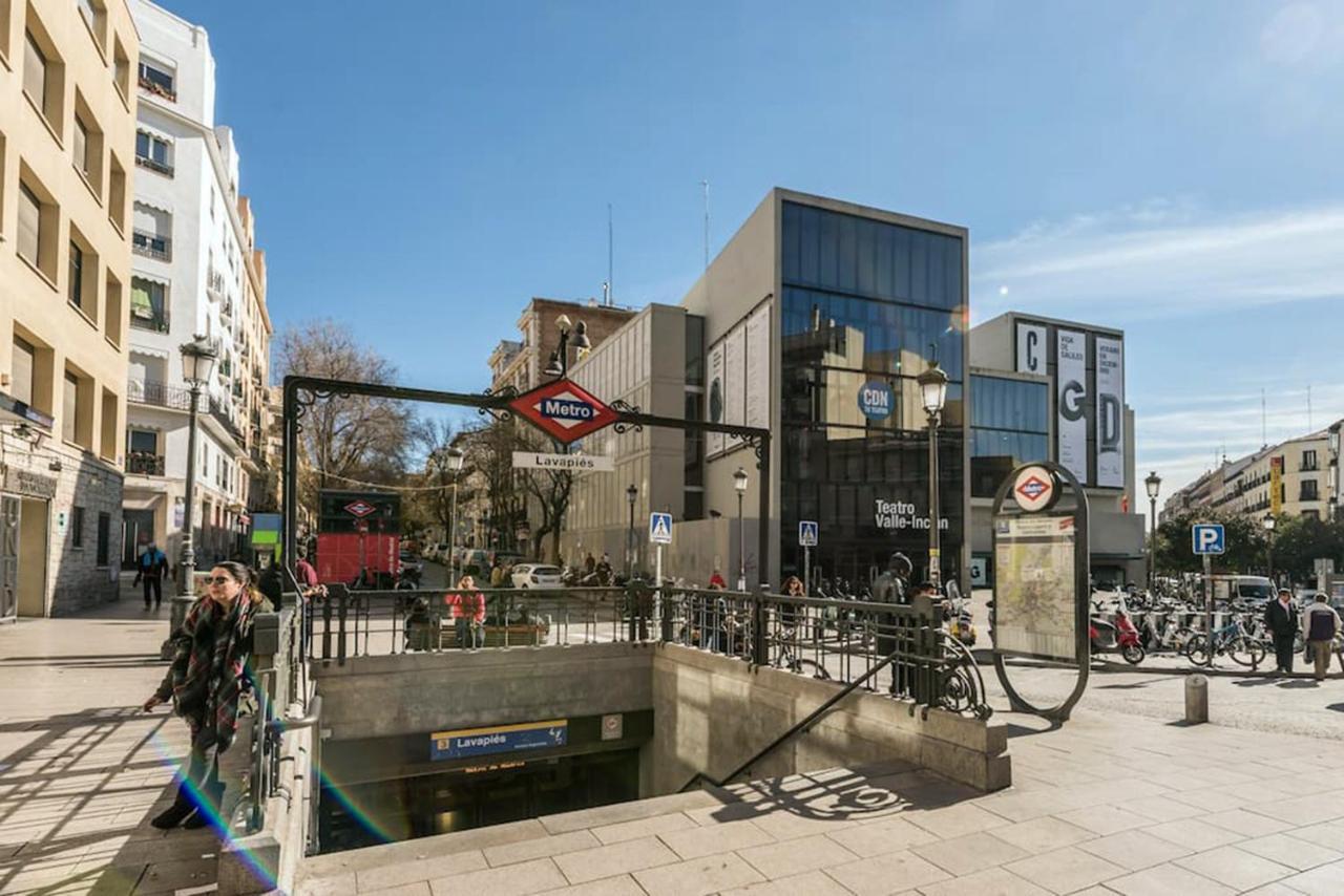 Mini Loft En Calle Amparo Madrid Bagian luar foto